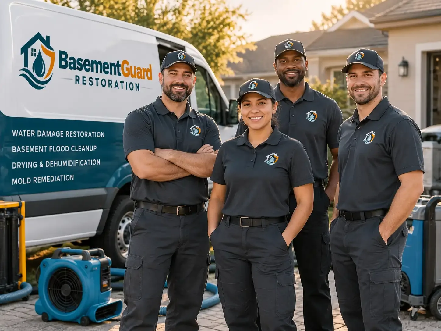 Basement Water Damage Restoration company in Shirley, IN